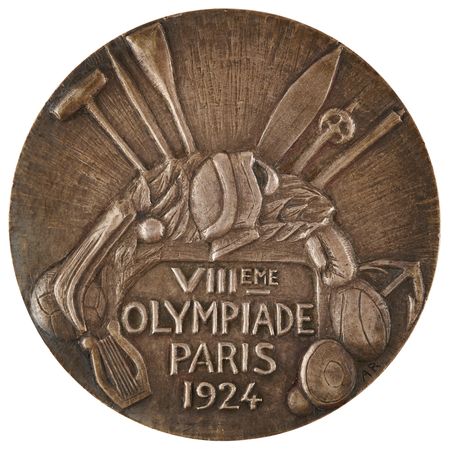Lot #3065 Paris 1924 Summer Olympics Silver Winner's Medal - Image 1