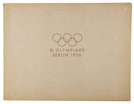 Lot #3164 Berlin 1936 Summer Olympics Silver Winner's Medal Diploma Presented to a Legendary Swiss Gymnast - Image 2