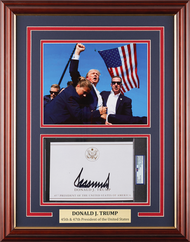Lot 75 Donald Trump Signature