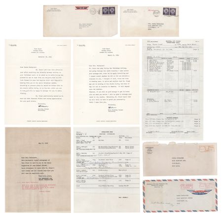 Lot #784 Cary Grant (3) Typed Letters Signed - Image 2