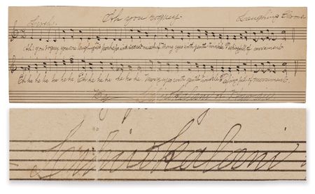 Lot #118 Queen Liliuokalani Autograph Musical Quotation Signed - Image 1