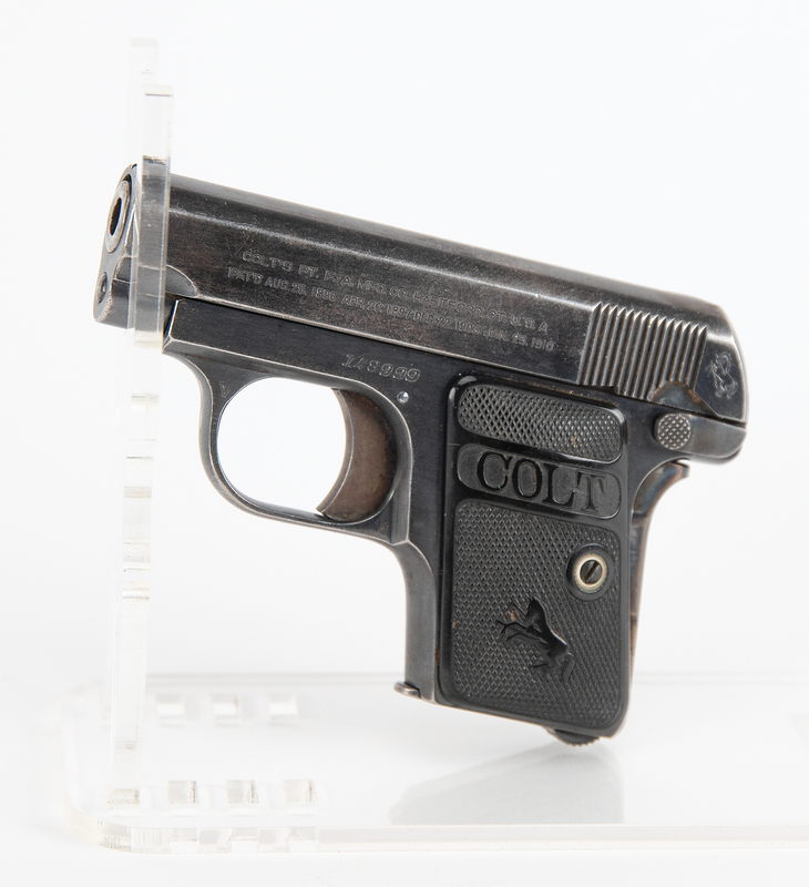 Lot 4094 Al Capone's Colt .25 Model 1908 Vest Pocket Pistol, Presented to a Chicago Bootlegger