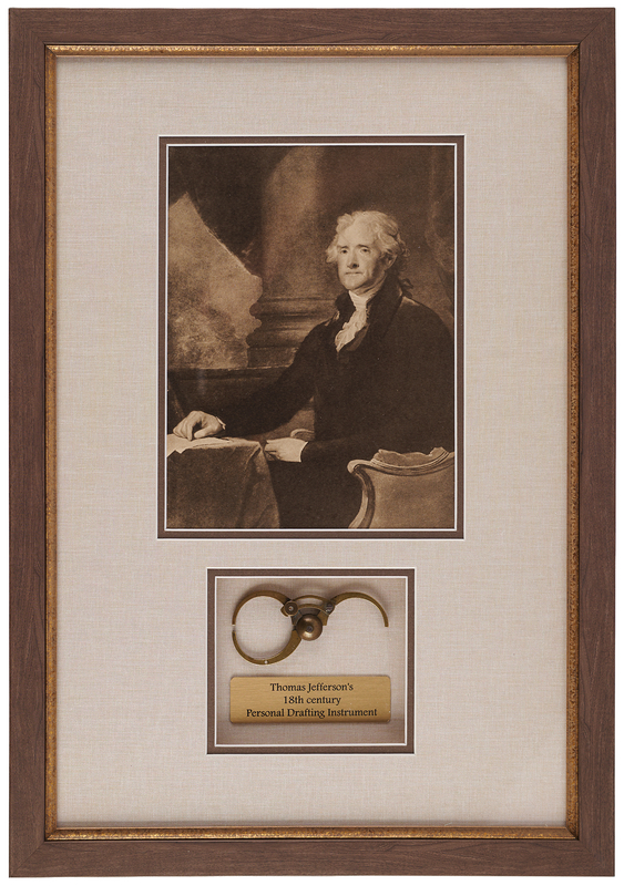 Lot 4019 Thomas Jefferson Brass Drafting Tool (ca. 1800) from His Personal Collection