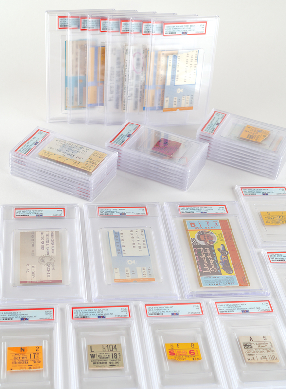 Lot 4100 Actors and Entertainers Collection of (36) Stage Milestone Tickets and Ticket Stubs