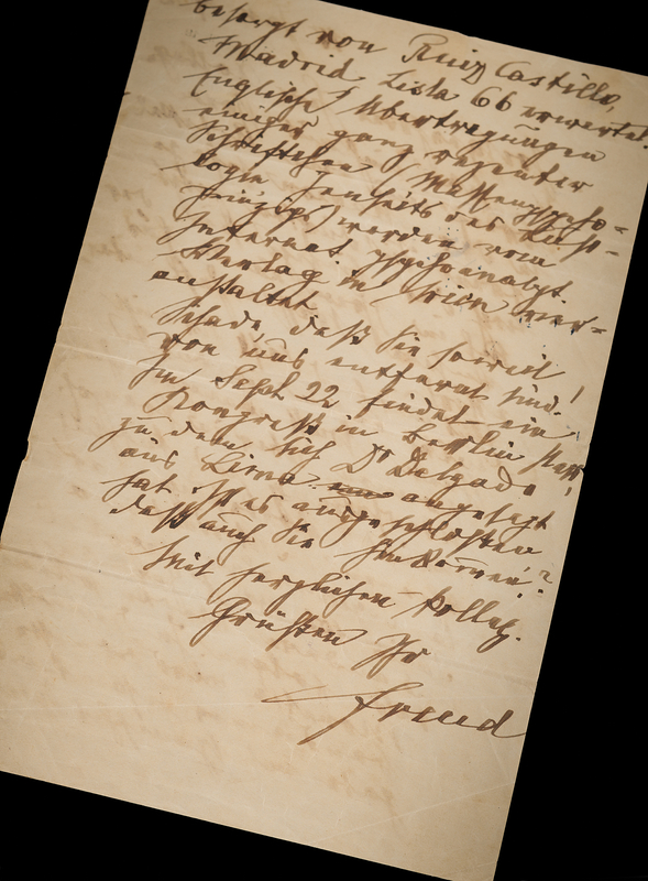 Lot 4015 Sigmund Freud Autograph Letter Signed, Recommending Translations of 'Introduction to Psychoanalysis' and 'Beyond the Pleasure Principle'