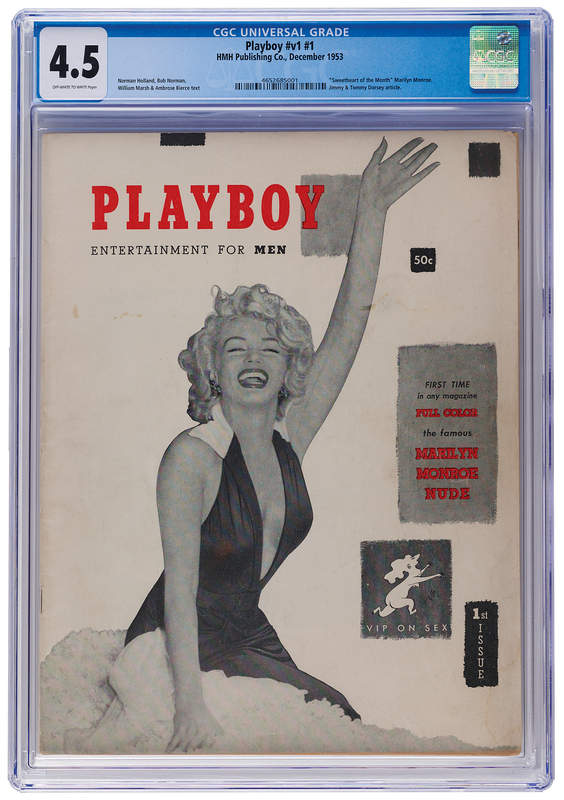 Lot 4099 Playboy #1 - CGC Universal Grade 4.5