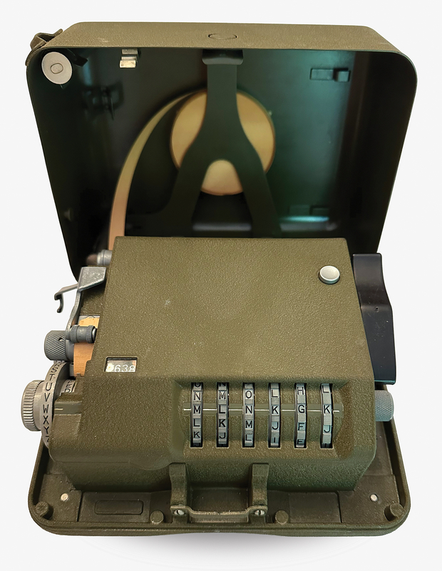 Lot 4059 WWII American M-209-B Cipher Machine