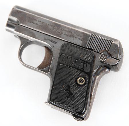 Lot #4094 Al Capone's Colt .25 Model 1908 Vest Pocket Pistol, Presented to a Chicago Bootlegger - Image 6