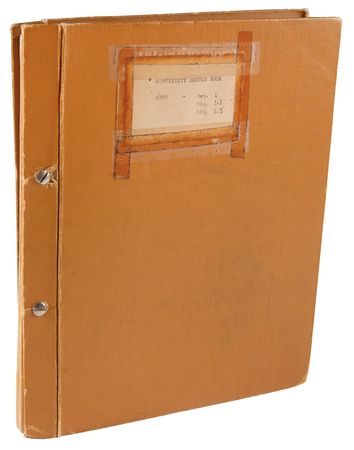 Lot #4080 Disney’s 1939 Pinocchio Director-Used Continuity Sketch Book with (47) Original Storyboard Drawings and (175+) Photographic Model Images - Image 2