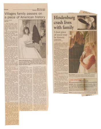 Lot #4056 LZ 129 Hindenburg Propeller Blade Tip Fragment - Rare Surviving 5-Foot Relic from the 1937 Disaster at Lakehurst - Image 17