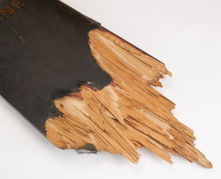 Lot #4056 LZ 129 Hindenburg Propeller Blade Tip Fragment - Rare Surviving 5-Foot Relic from the 1937 Disaster at Lakehurst - Image 5