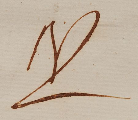 Lot #4031 Napoleon Autograph Endorsement Signed (8 Lines), on a Claim by Pope Pius VII for the Maintenance of French Troops - Image 2