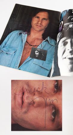 Lot #4089 The Doors Signed 1968 'Waiting for the Sun Tour' Program - Obtained at the Chicago Coliseum (November 3, 1968) - Image 1