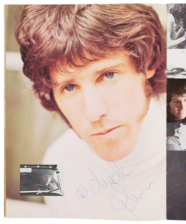 Lot #4089 The Doors Signed 1968 'Waiting for the Sun Tour' Program - Obtained at the Chicago Coliseum (November 3, 1968) - Image 6