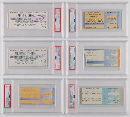 Lot #4100 Actors and Entertainers Collection of (36) Stage Milestone Tickets and Ticket Stubs - Image 11