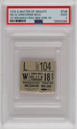 Lot #4100 Actors and Entertainers Collection of (36) Stage Milestone Tickets and Ticket Stubs - Image 8