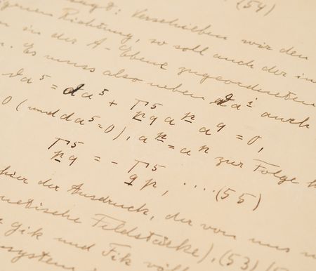 Lot #4053 Albert Einstein Handwritten Scientific Manuscript on the Unified Field Theory - Image 4