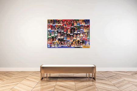 Lot #4102 NBA Legends (60) Multi-Signed Fine Art Photo Collage - ?Legends of Basketball ? We Made This Game? (Ltd. Ed. #LE 4/50) - 60? x 40? - Image 11