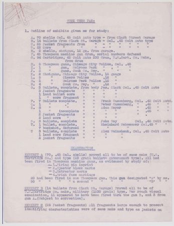 Lot #4095 Saint Valentine?s Day Massacre (2) Original Crime-Scene Bullet Fragments from the Forensic Laboratory of Calvin H. Goddard - Image 14