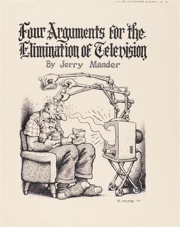Lot #4078 Robert Crumb Original Artwork for CoEvolution Quarterly (Winter 1977/1978) - 