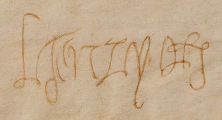 Lot #4001 King Henry VIII Document Signed to the Keeper of the Wardrobe - Image 3