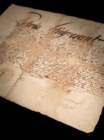 Lot #4003 Peter Stuyvesant Document Signed, Granting Land on Long Island in 1664, Four Months Before Surrendering New Amsterdam to the English - Image 1