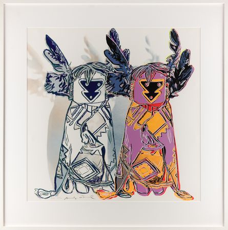 Lot #4074 Andy Warhol Oversized Signed Screenprint - 'Kachina Dolls' (Ltd. Ed. #AP41/50) (FS II.381) - Image 1