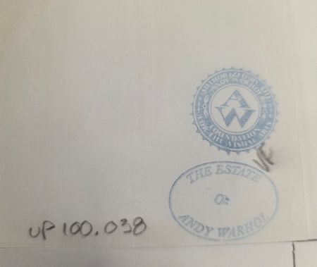 Lot #4072 Andy Warhol Oversized Screenprint - 'Sitting Bull' (FS IIIA.70) - Image 3