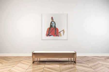 Lot #4072 Andy Warhol Oversized Screenprint - 'Sitting Bull' (FS IIIA.70) - Image 4