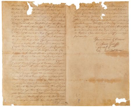 Lot #4041 Slave Trade: Archive of (22) Documents Chronicling the Transatlantic Trade of Aaron Lopez and Jacob Rodrigues Rivera - Image 3