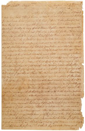 Lot #4041 Slave Trade: Archive of (22) Documents Chronicling the Transatlantic Trade of Aaron Lopez and Jacob Rodrigues Rivera - Image 6