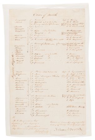 Lot #4032 Horatio Nelson Signed 