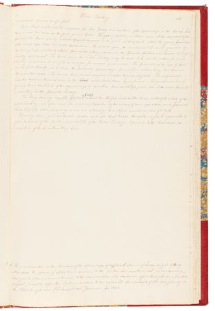 Lot #4063 John J. Audubon Handwritten Draft of His 'Ornithological Biography' Entry on the Wild Turkey, the First Plate in The Birds of America - Image 14