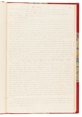 Lot #4063 John J. Audubon Handwritten Draft of His 'Ornithological Biography' Entry on the Wild Turkey, the First Plate in The Birds of America - Image 15