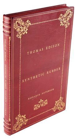 Lot #4048 Thomas Edison's Handwritten Experimental Notebook - 130 Pages on the Development of Domestic Rubber - Image 17