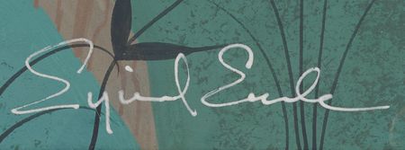 Lot #4085 Eyvind Earle panoramic concept painting of Sleeping Beauty's castle from Sleeping Beauty - Image 2