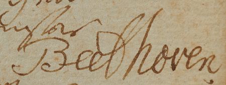 Lot #4007 Ludwig van Beethoven Autograph Letter Signed, Directing Payment of His Nephew's Pension - Image 3