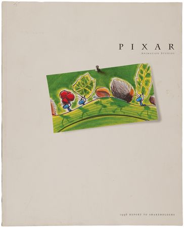 Lot #4060 Steve Jobs and John Lasseter Signed Book - Toy Story: The Art and Making of the Animated Film - Image 8