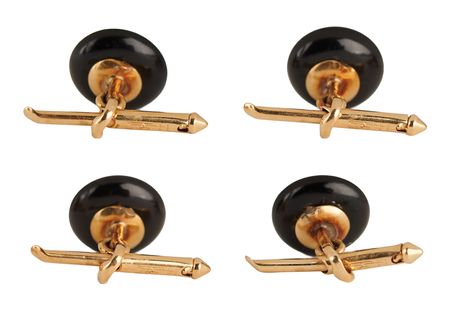 Lot #4022 Franklin D. Roosevelt's Lot of (9) Diamond-Set Formalwear Accessories - (2) Cufflinks, (4) Vest Studs, and (3) Shirt Studs - Image 4