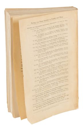Lot #4014 Sigmund Freud Signed Book - Die Traumdeutung [The Interpretation of Dreams] - A Foundational Text of Psychoanalysis - Image 5