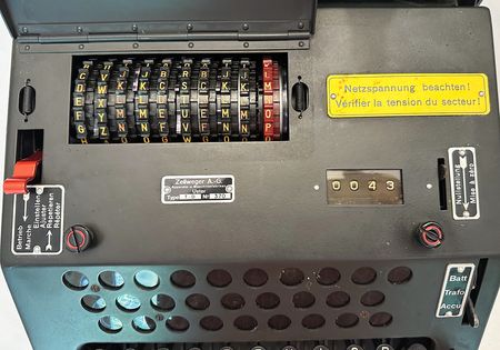 Lot #4058 Swiss NEMA Model 45 Cipher Machine - Successor to Enigma - Image 6