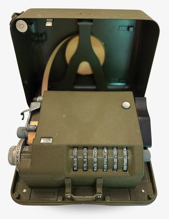 Lot #4059 WWII American M-209-B Cipher Machine - Image 1