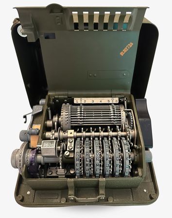 Lot #4059 WWII American M-209-B Cipher Machine - Image 4