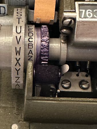 Lot #4059 WWII American M-209-B Cipher Machine - Image 6