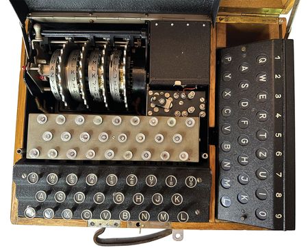 Lot #4057 Enigma Swiss-K Cipher Machine (World War II-era, Fully Operational) - Image 3