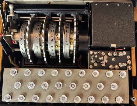 Lot #4057 Enigma Swiss-K Cipher Machine (World War II-era, Fully Operational) - Image 4