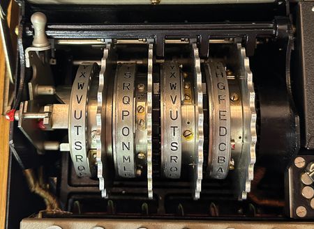 Lot #4057 Enigma Swiss-K Cipher Machine (World War II-era, Fully Operational) - Image 6