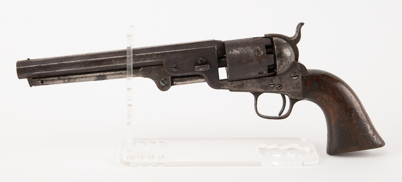 Lot 374 London Model Colt 1851 Navy Revolver, Identified to Lt. Edwin R. Good, 11th New Jersey Volunteer Infantry