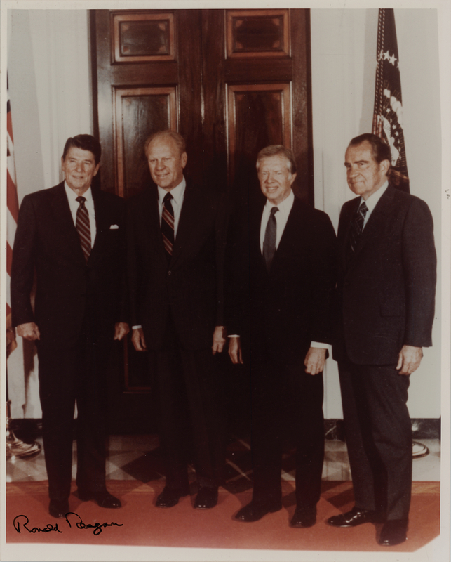 Lot 97 Ronald Reagan Signed Photograph
