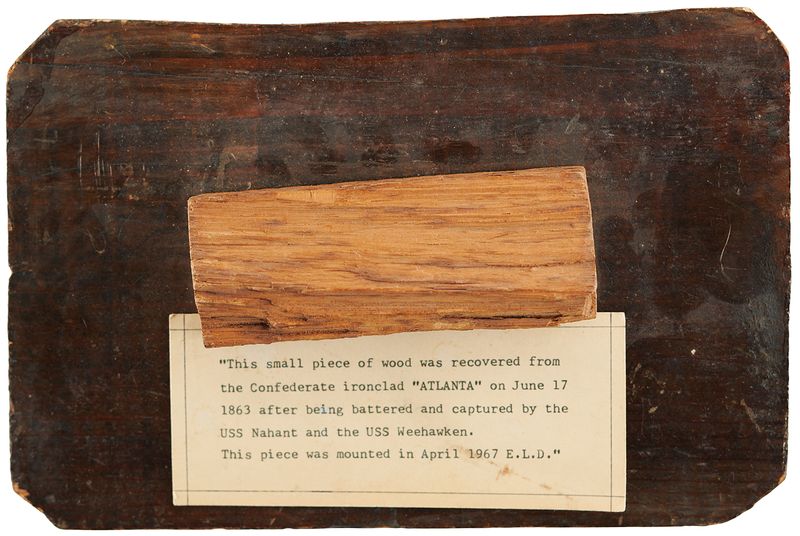 Lot 395 USS Atlanta Relic